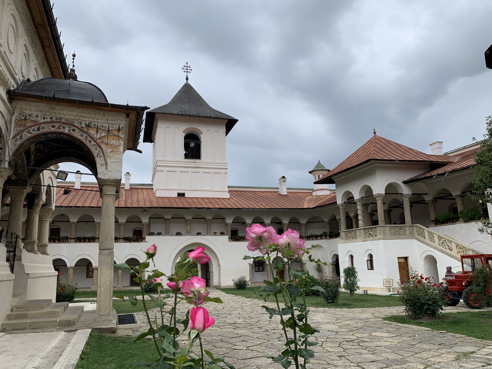 Apple iPhone XR sample photo. Monastery, monastery horezu, romania photography