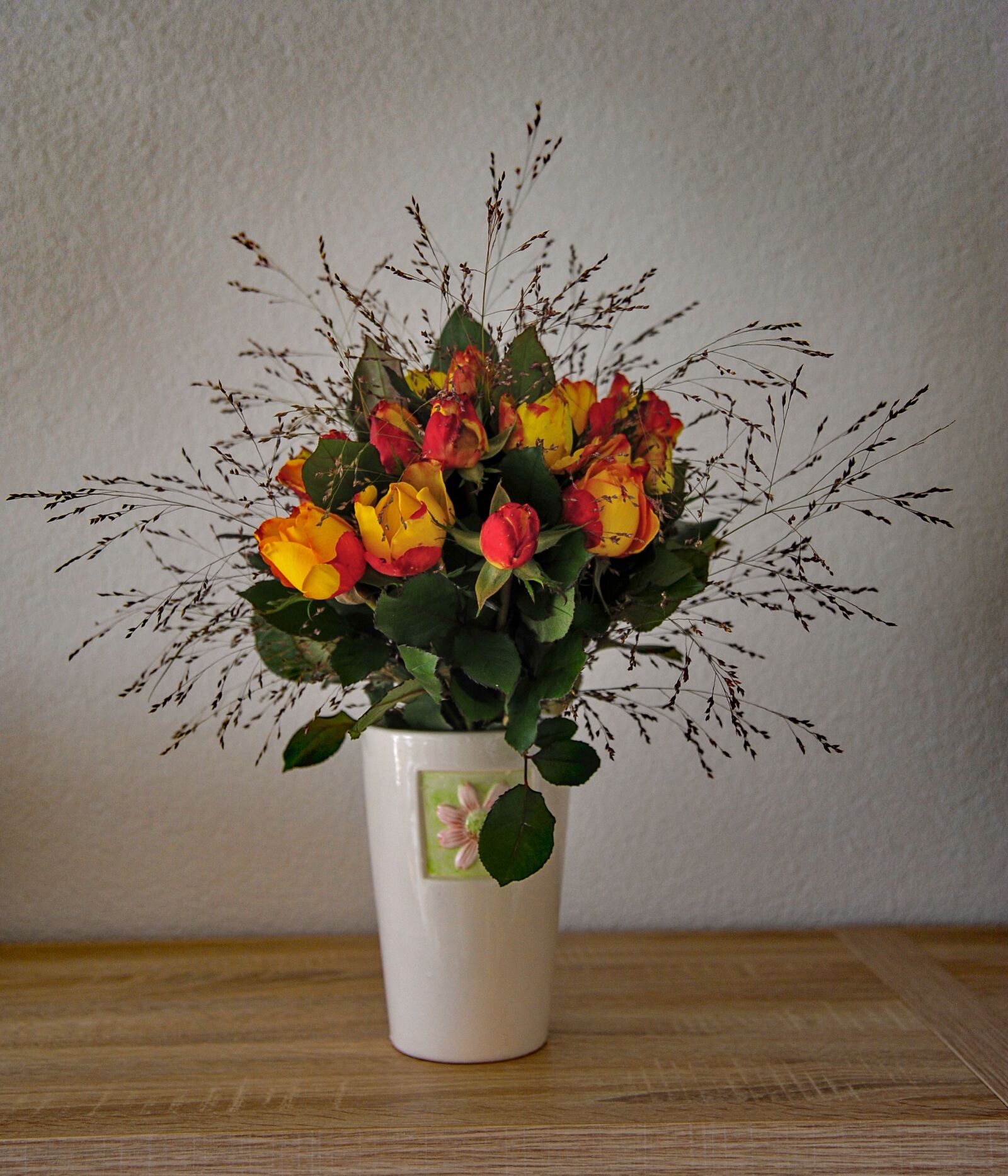 Nikon D700 sample photo. Bouquet, roses, flora photography