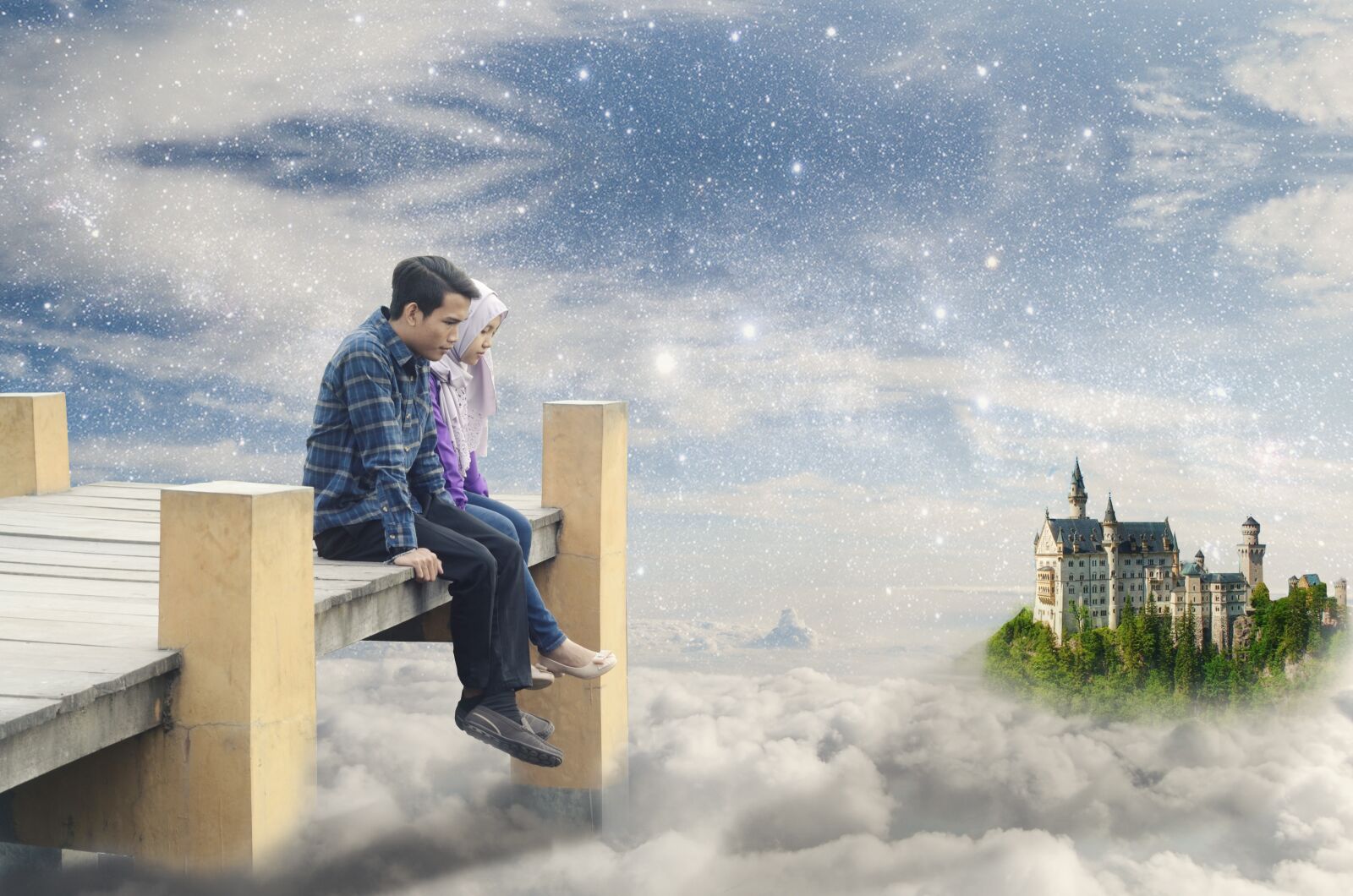 Nikon D5100 sample photo. Couple, sky, couple in photography