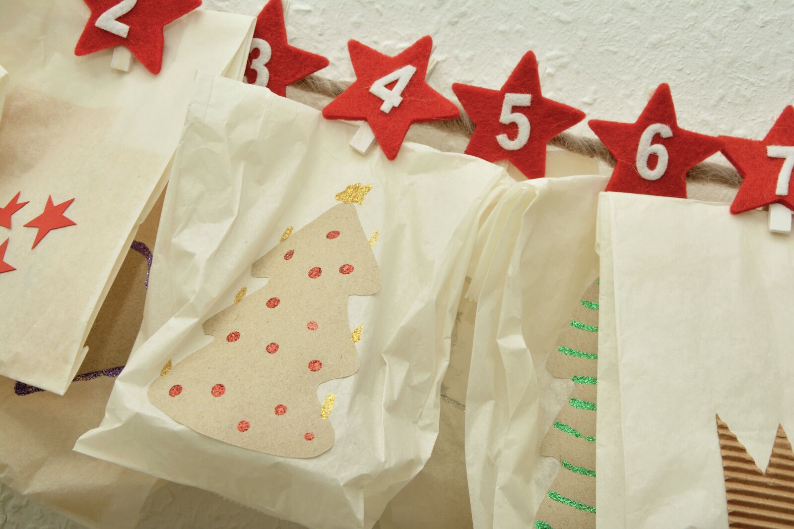 Nikon D5200 sample photo. Advent calendar, made, packed photography