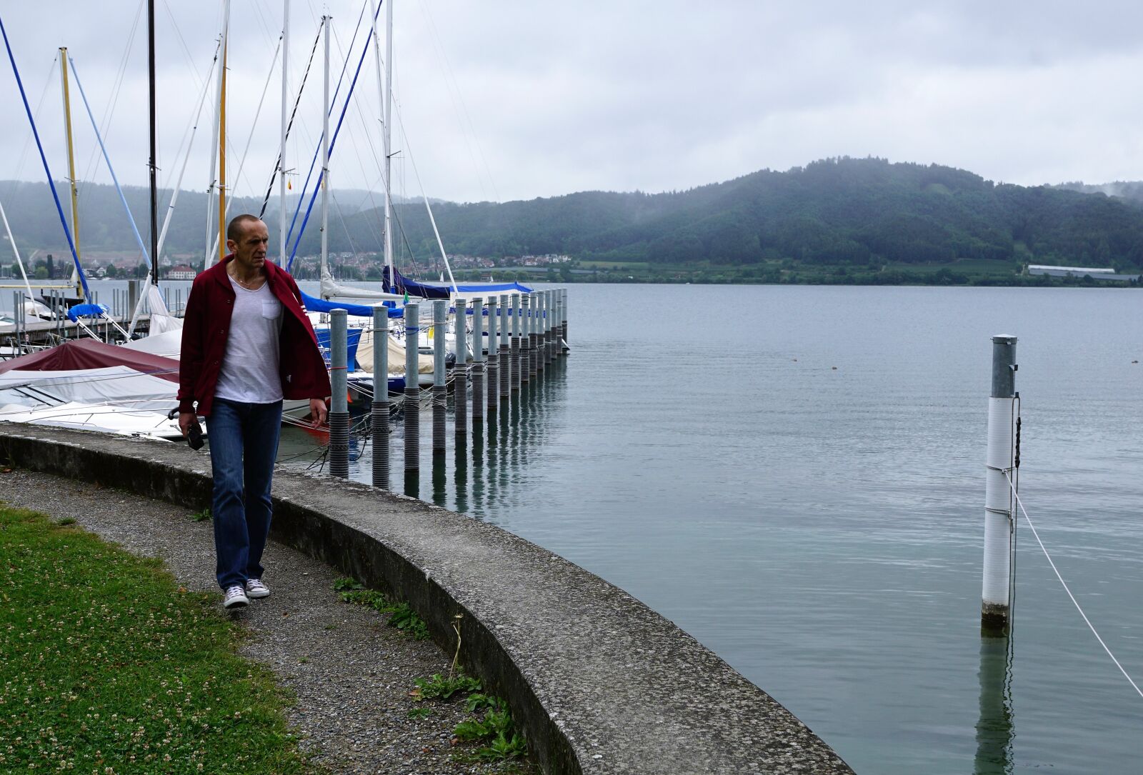 Sony ILCA-77M2 + Sony DT 16-50mm F2.8 SSM sample photo. Man, bodmann, lake photography