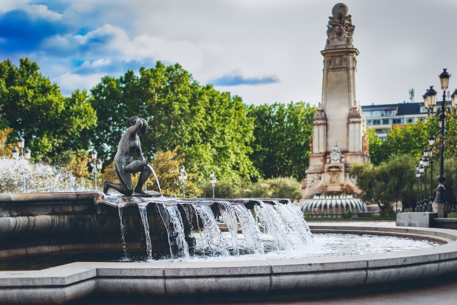 Canon EOS 6D sample photo. Plaza de espana, madrid photography