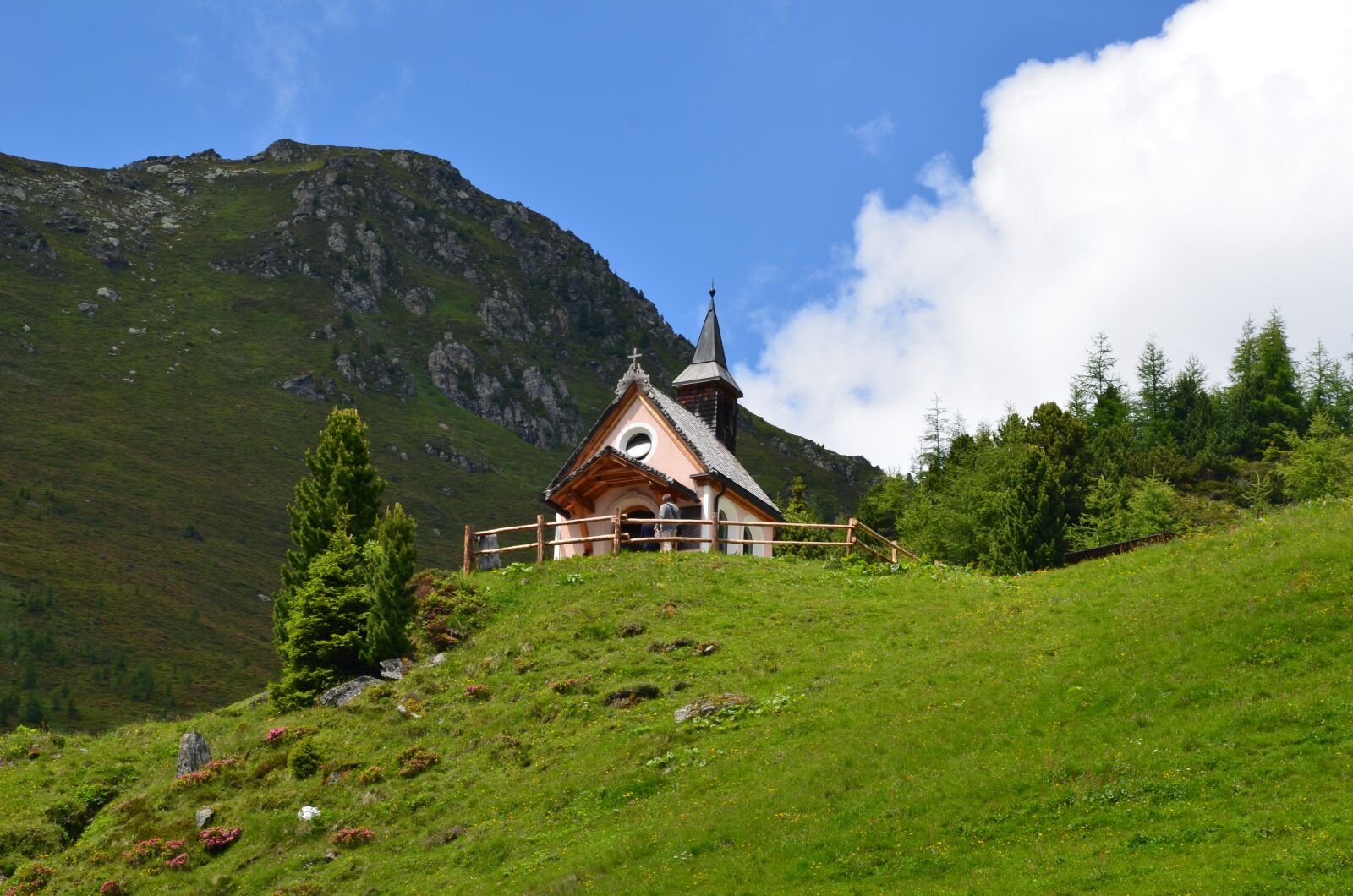 Nikon D5100 sample photo. Austria, zillertal, chapel photography