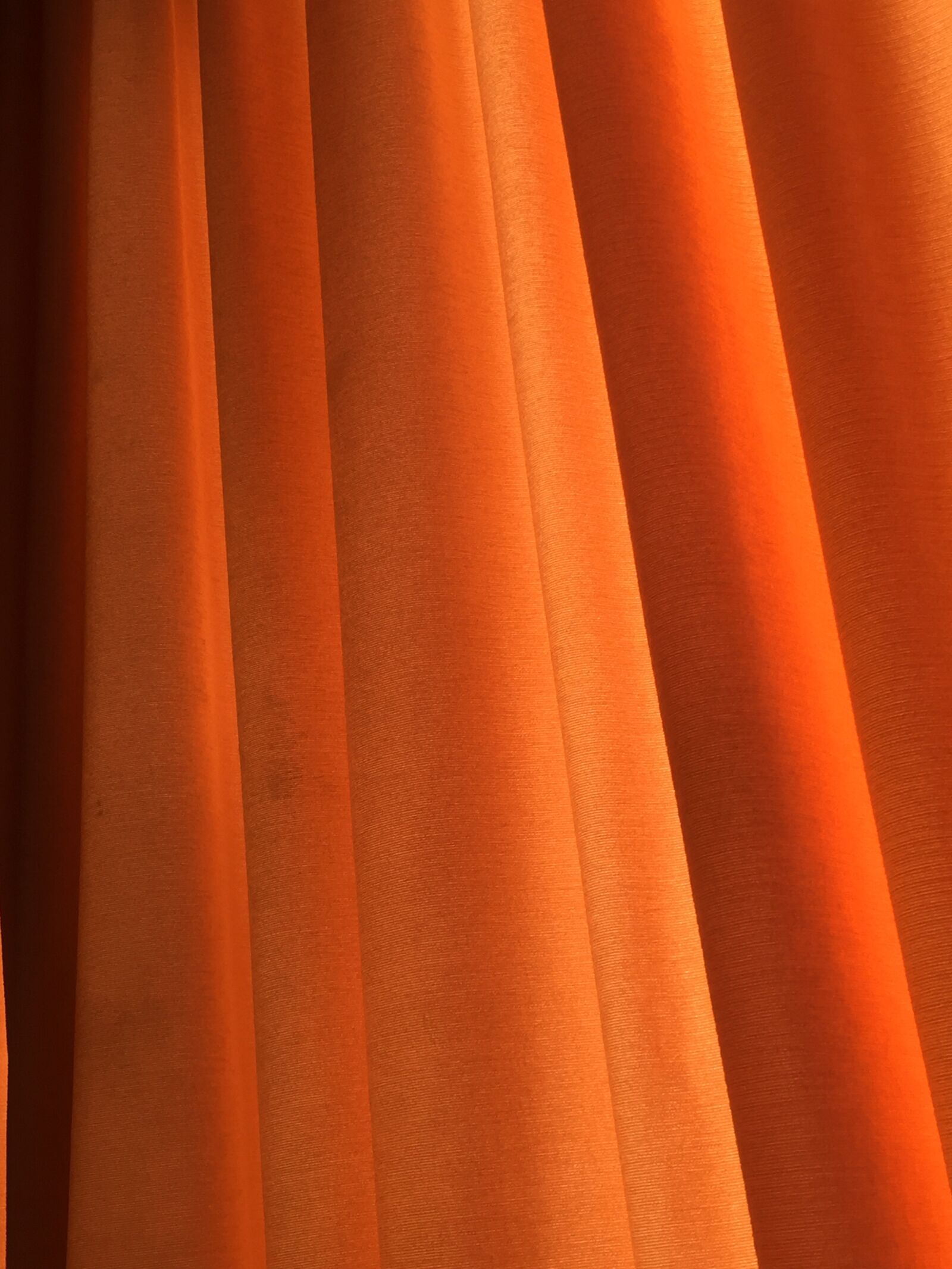 Apple iPhone 6 sample photo. Orange, drapes, fabric photography