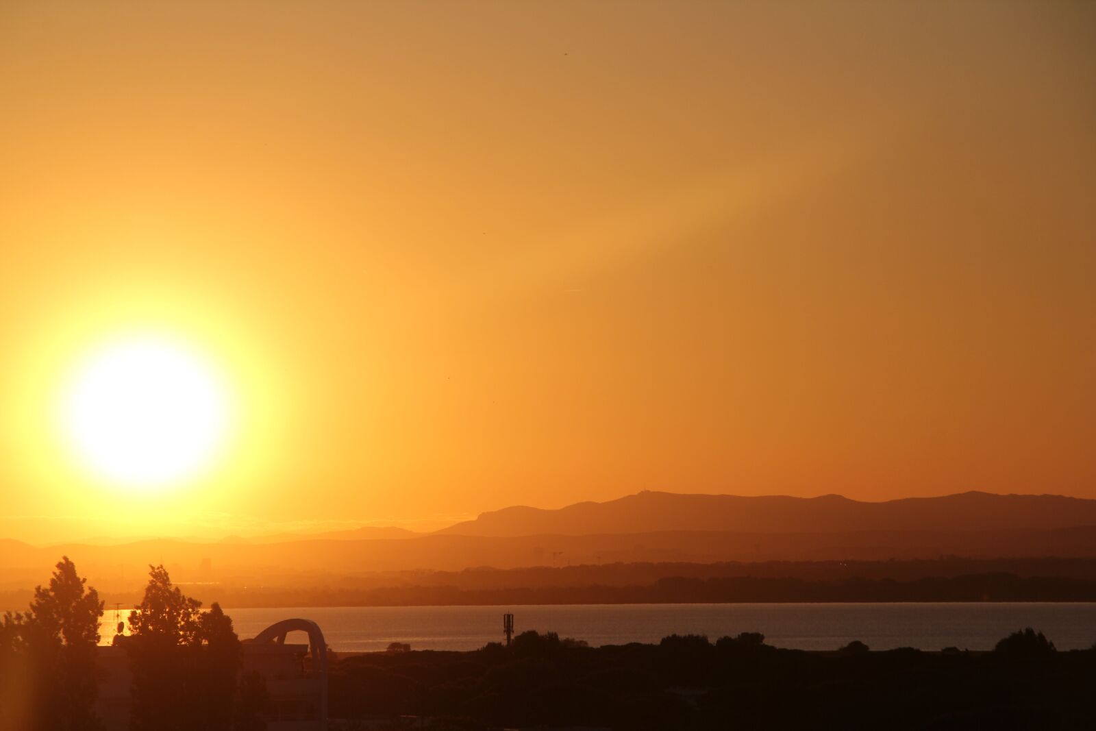 Canon EOS 60D sample photo. Sunset, mediterannee, sea photography