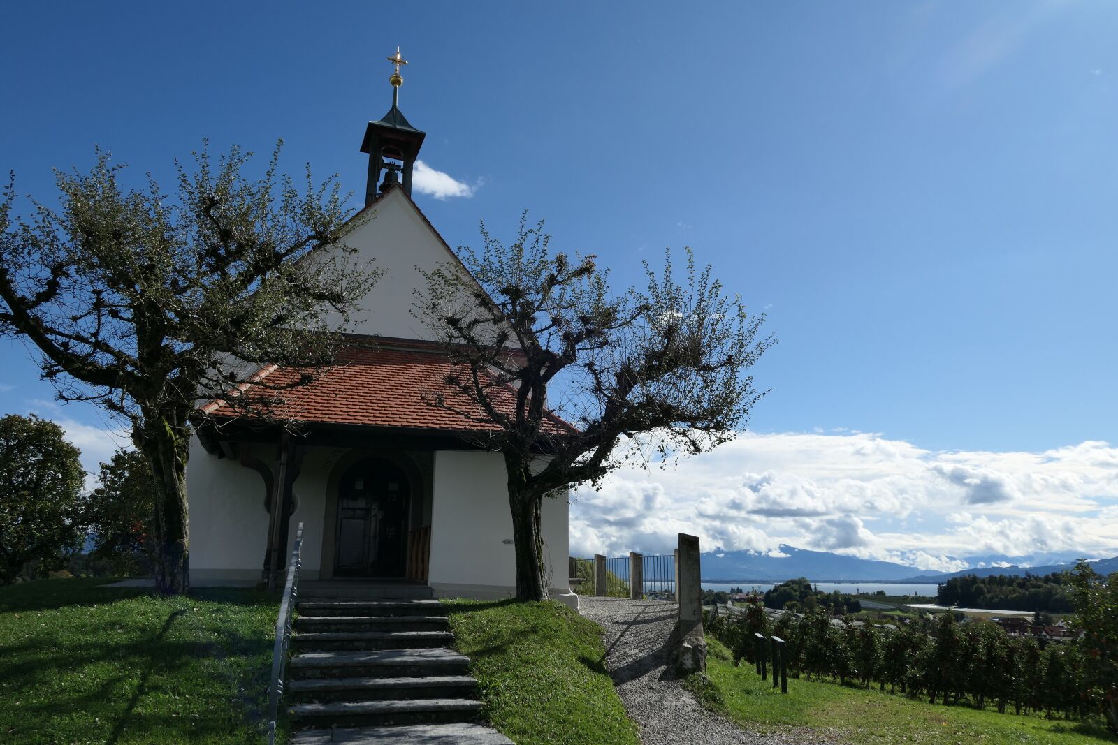 Panasonic Lumix DMC-LX10 (Lumix DMC-LX15) sample photo. Chapel, church, alpine photography