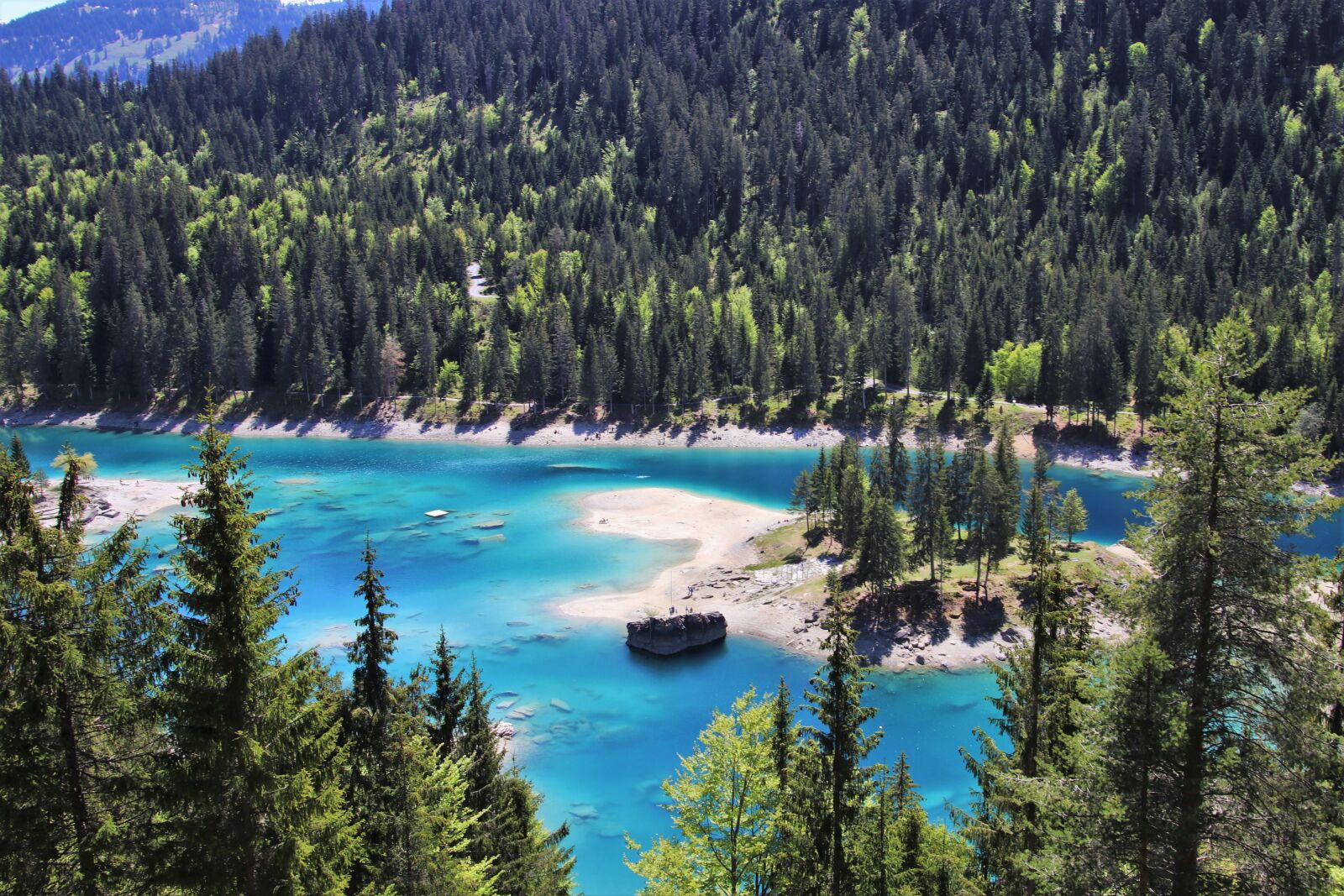 Canon EOS 80D sample photo. Alpine lake, blue, water photography