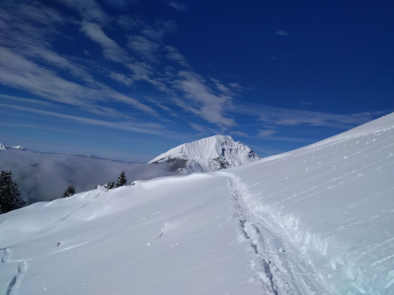Google Nexus 6P sample photo. Mountain, winter, snow photography