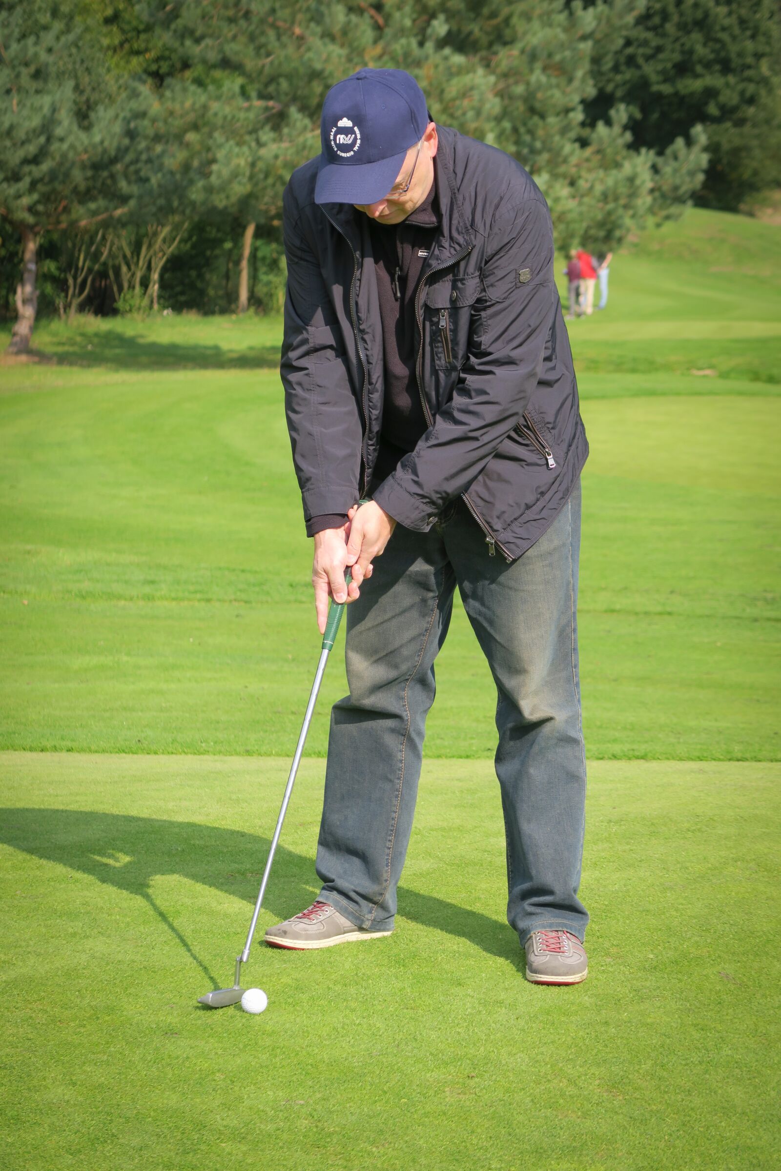 Canon PowerShot G5 X sample photo. Golf, golfers, one photography