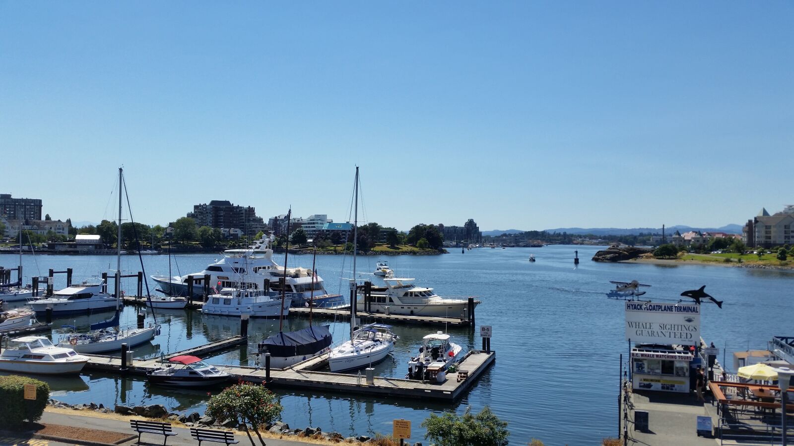 Samsung Galaxy S5 sample photo. Yacht, sea, canada photography