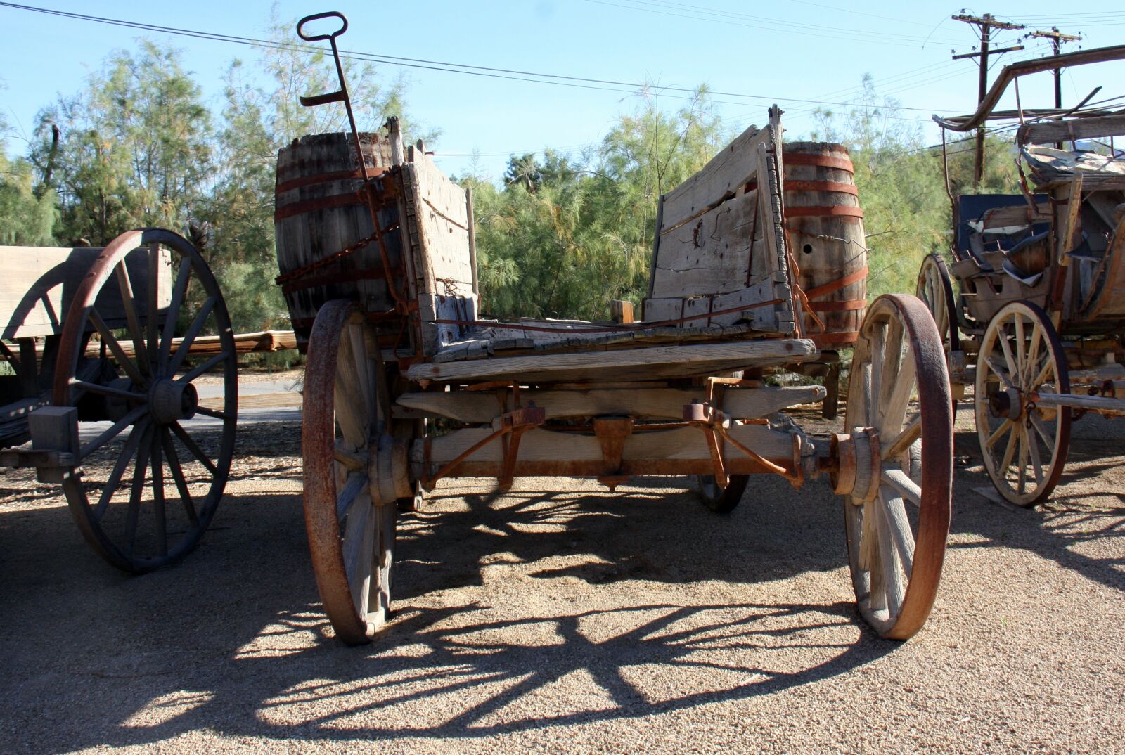 Canon EOS 40D sample photo. Death valley, mine, wagon photography