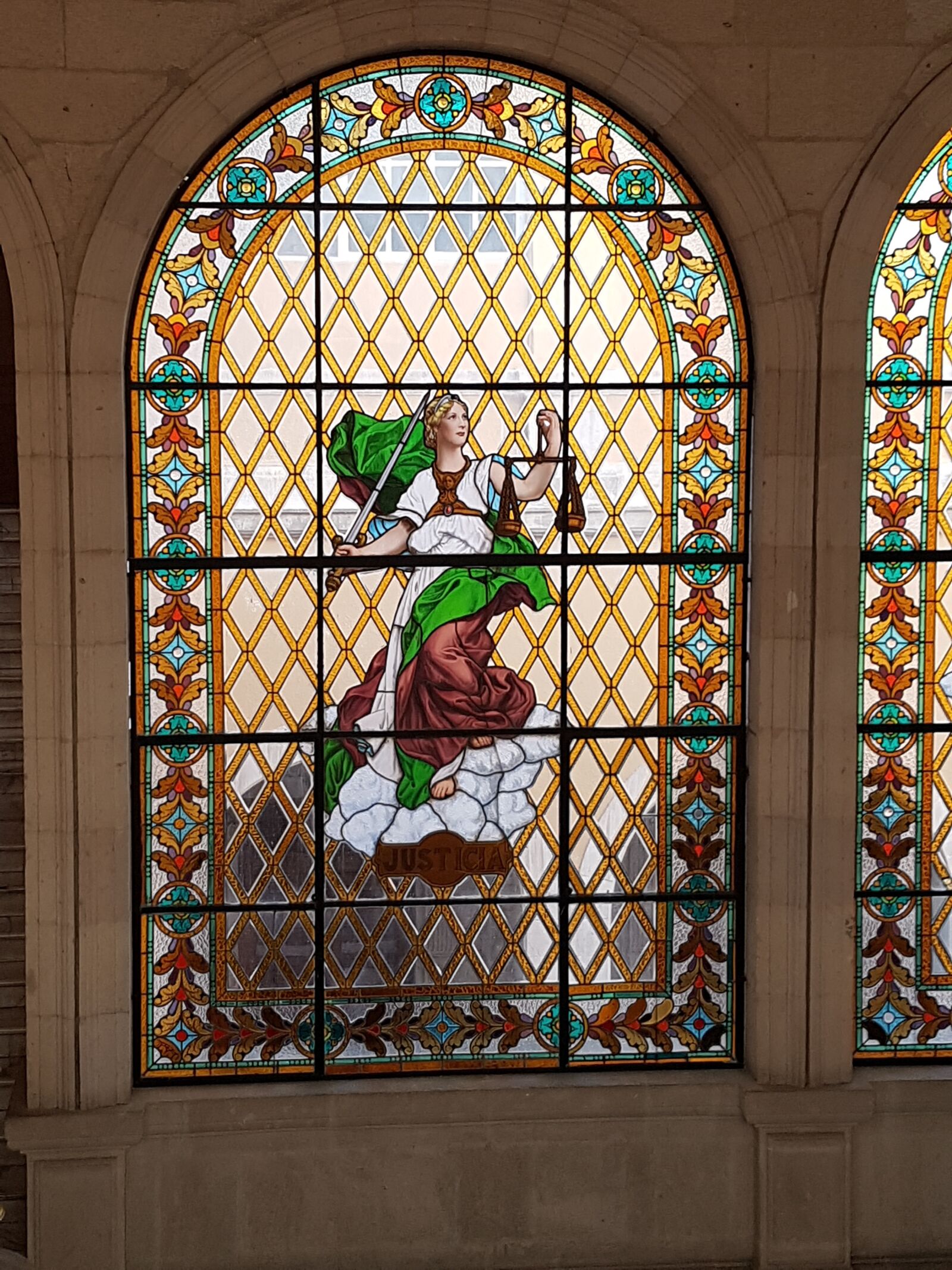 Samsung Galaxy S7 sample photo. Window, inside, stained glass photography