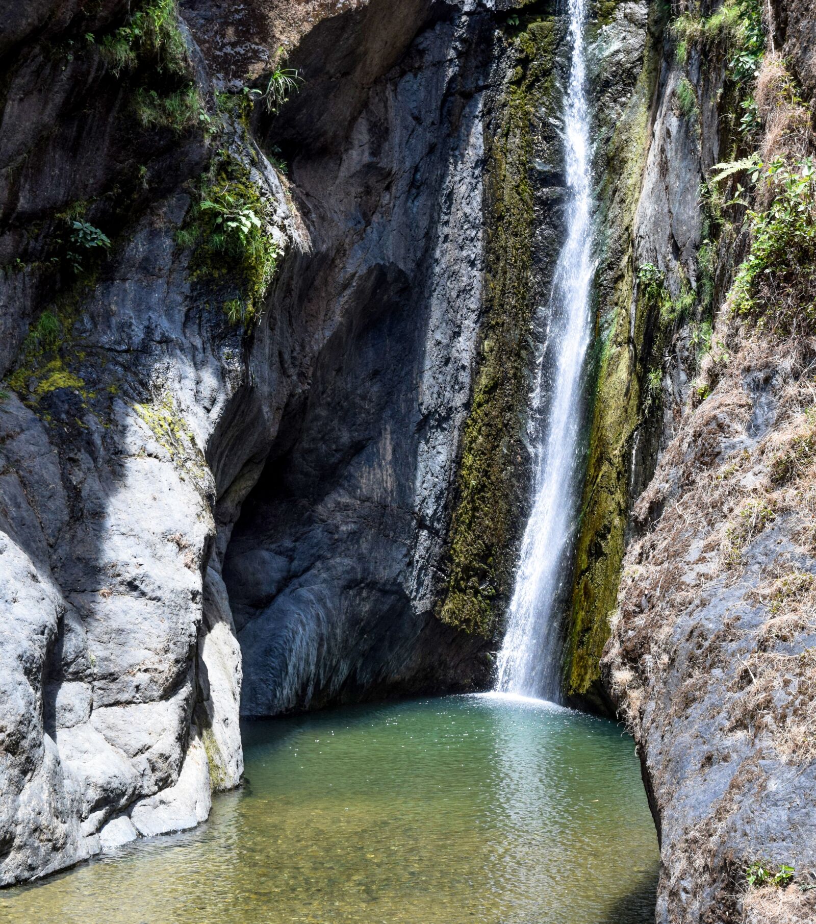 Nikon D3300 sample photo. Waterfall, nature, peru photography