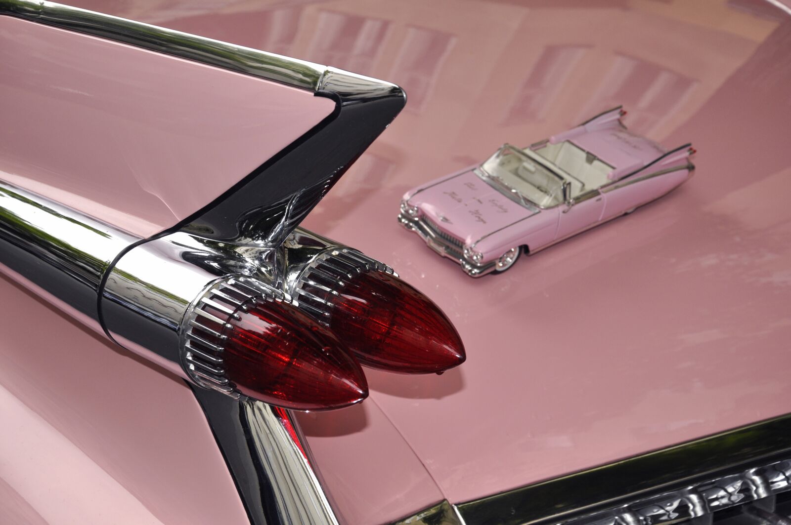 Nikon D5000 sample photo. Cadillac 1959, auto, oldtimer photography