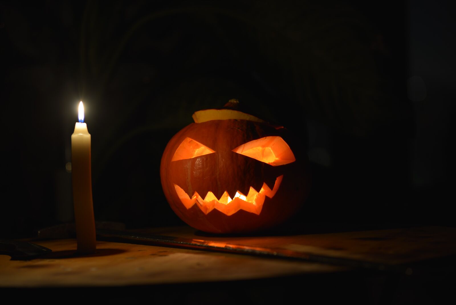 Nikon D800 sample photo. Fear, halloween, horror photography
