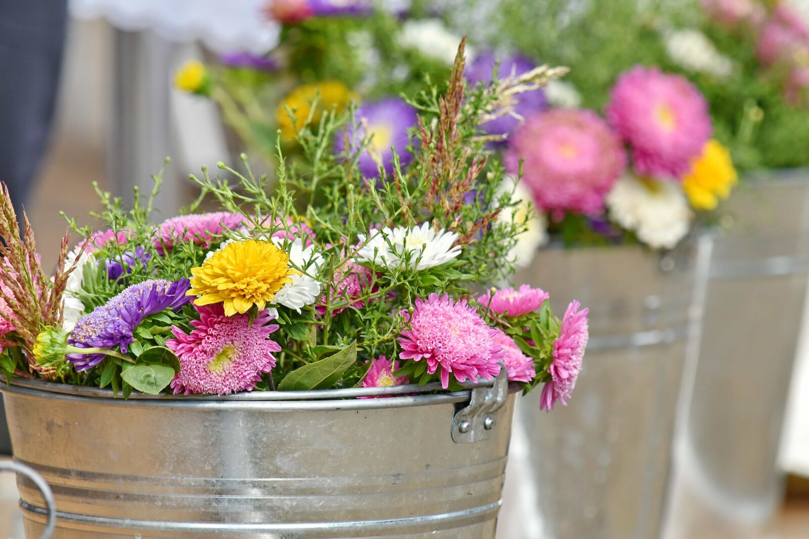 Nikon D5500 sample photo. Arrangement, bouquet, bucket, flowers photography