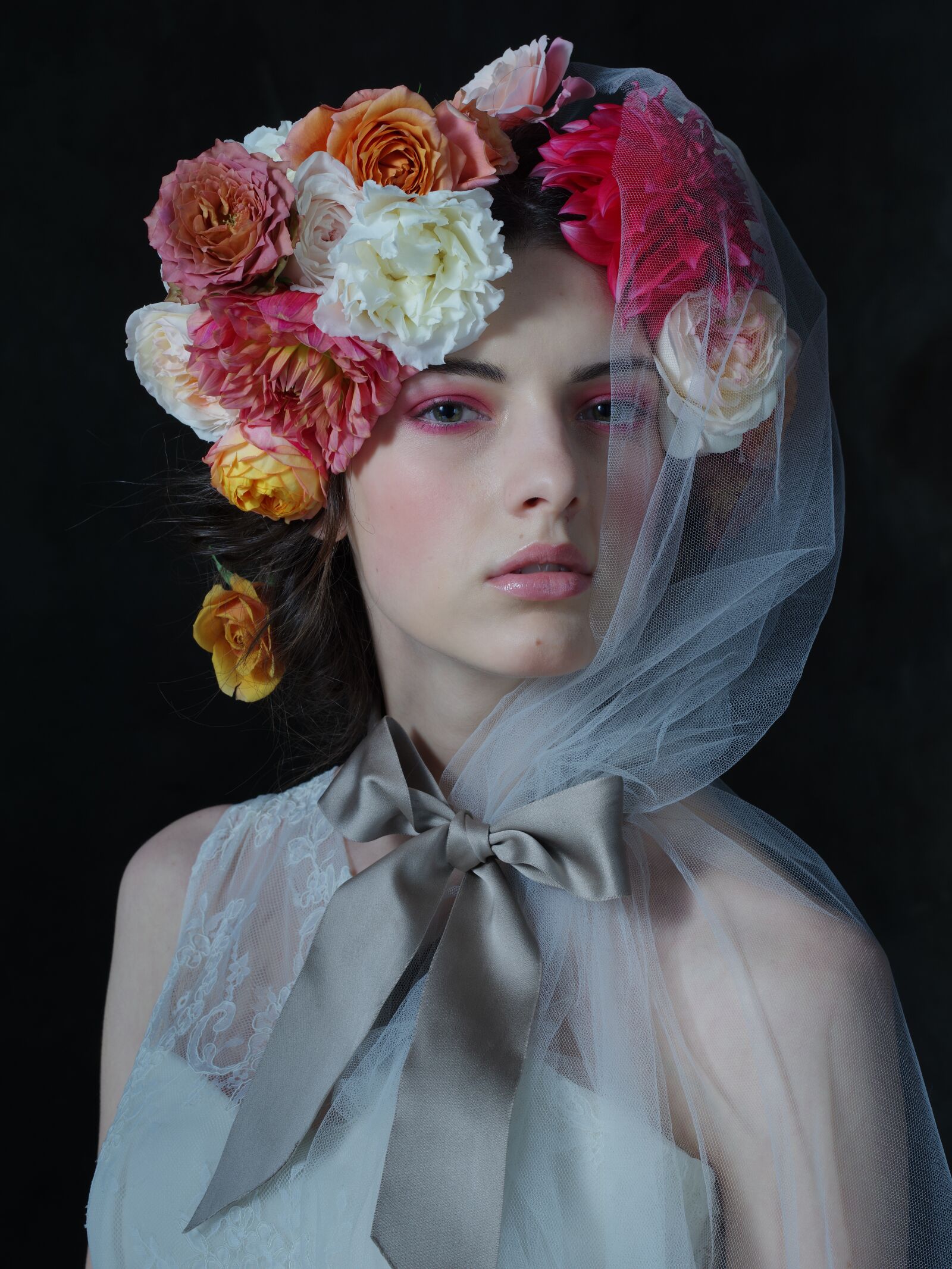 Pentax 645Z sample photo. Fashion, portrait, veil photography