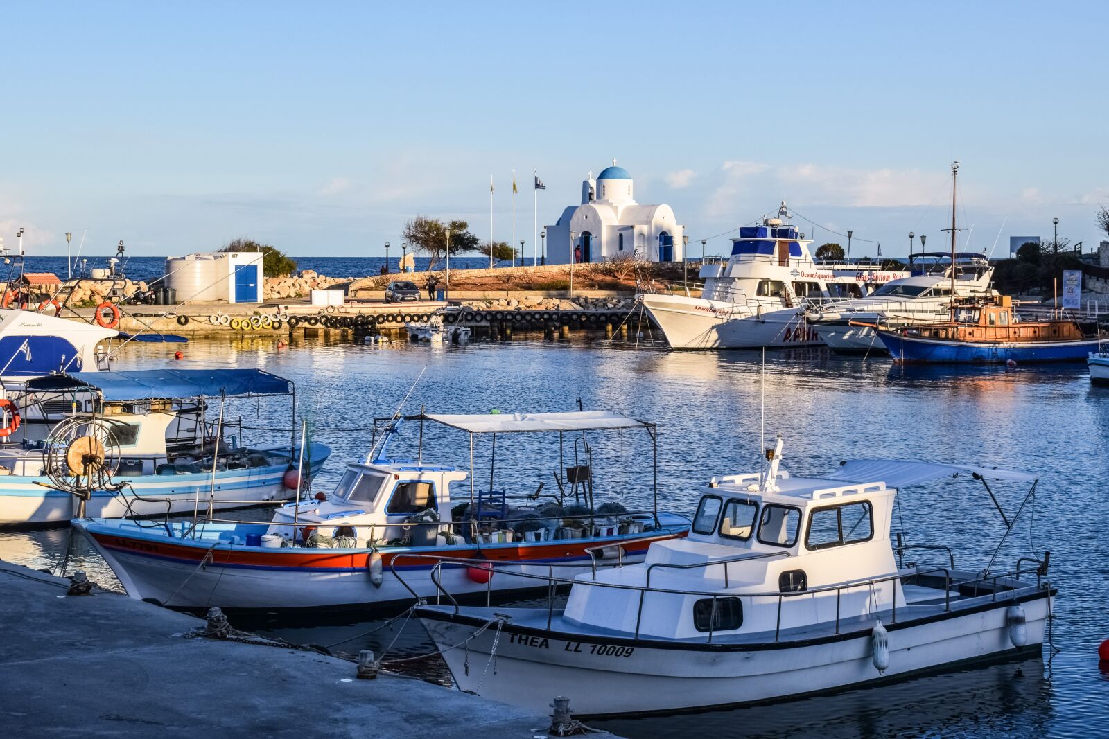Nikon D3300 sample photo. Cyprus, protaras, harbor photography