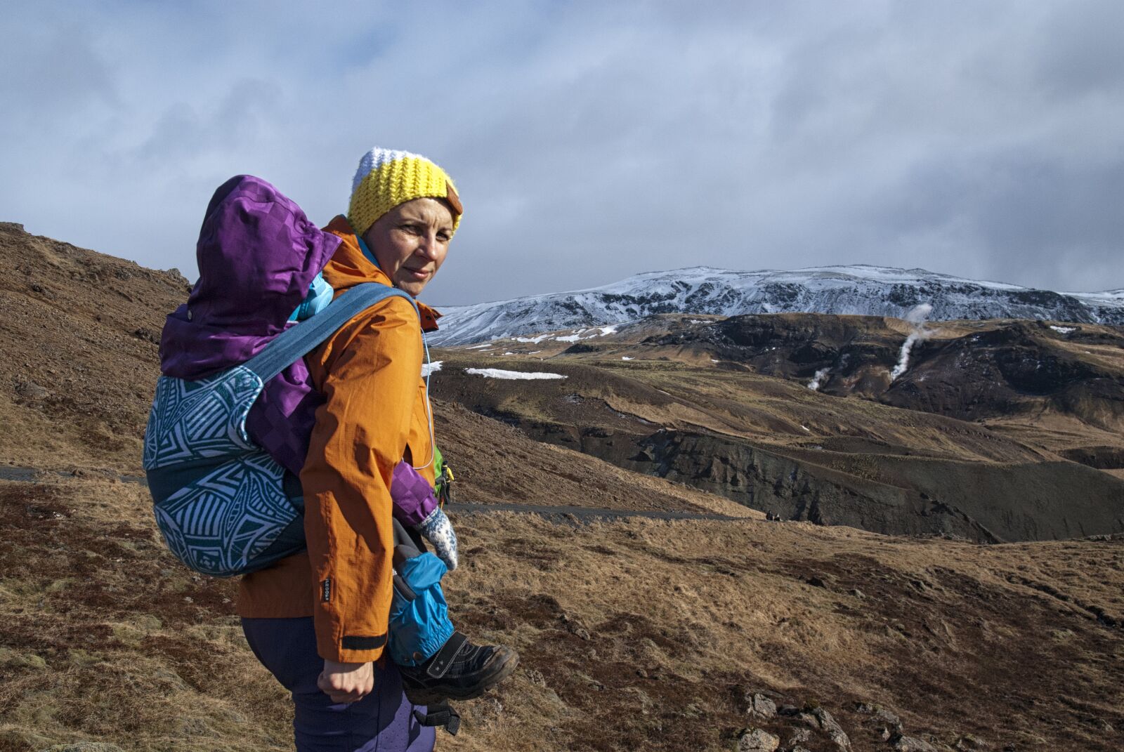 Nikon D80 sample photo. Iceland, rock, snow photography