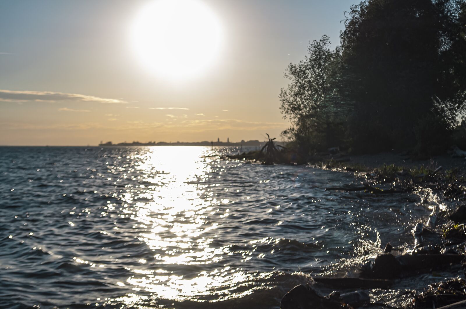 Nikon D90 sample photo. Sunset, sun, landscape photography