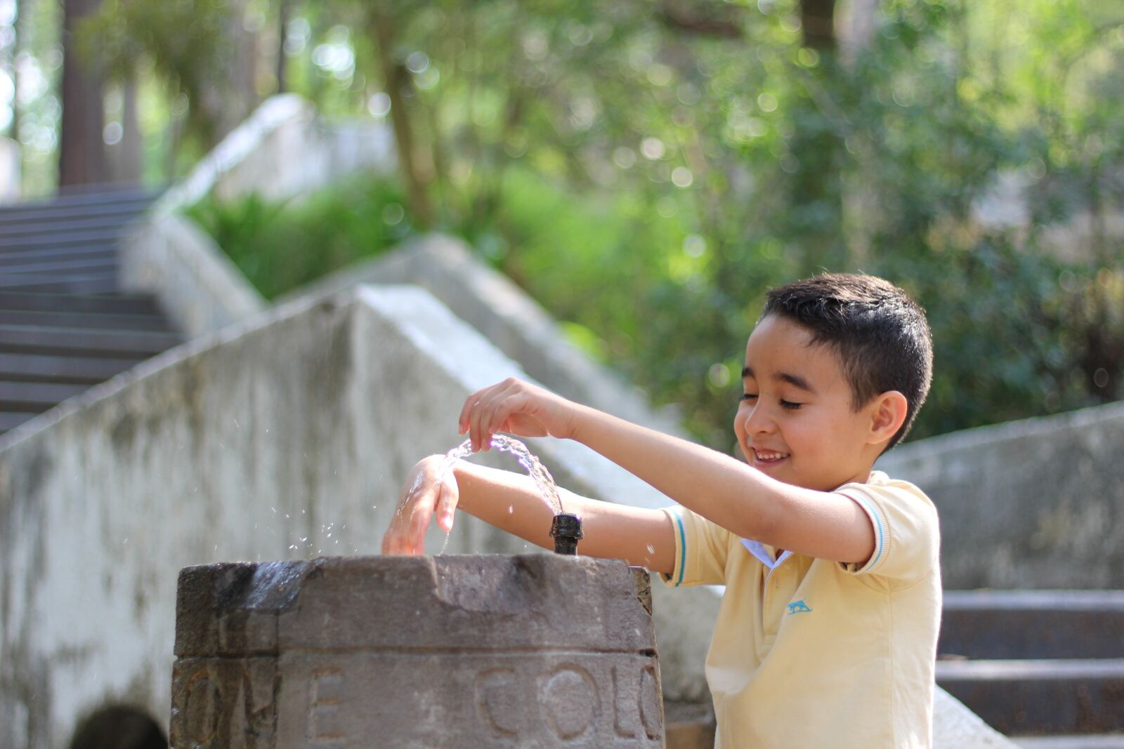Canon EF 50mm F1.8 STM sample photo. Child, park, nature photography