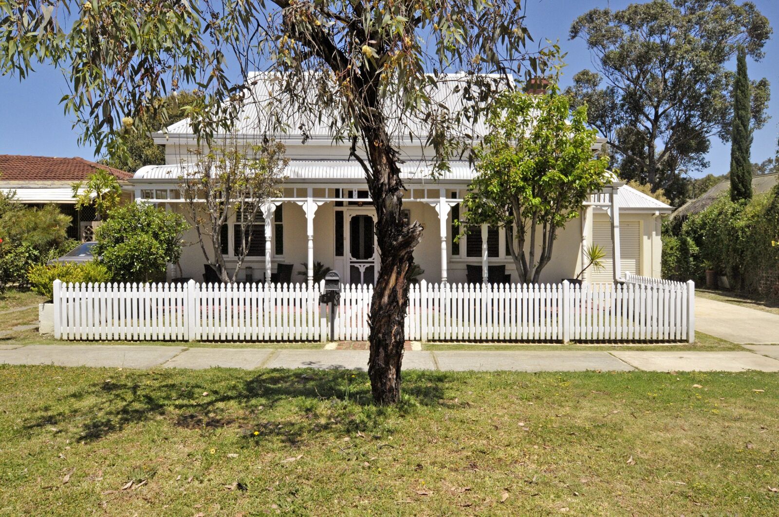 Nikon D300S sample photo. Tree, lawn, house photography