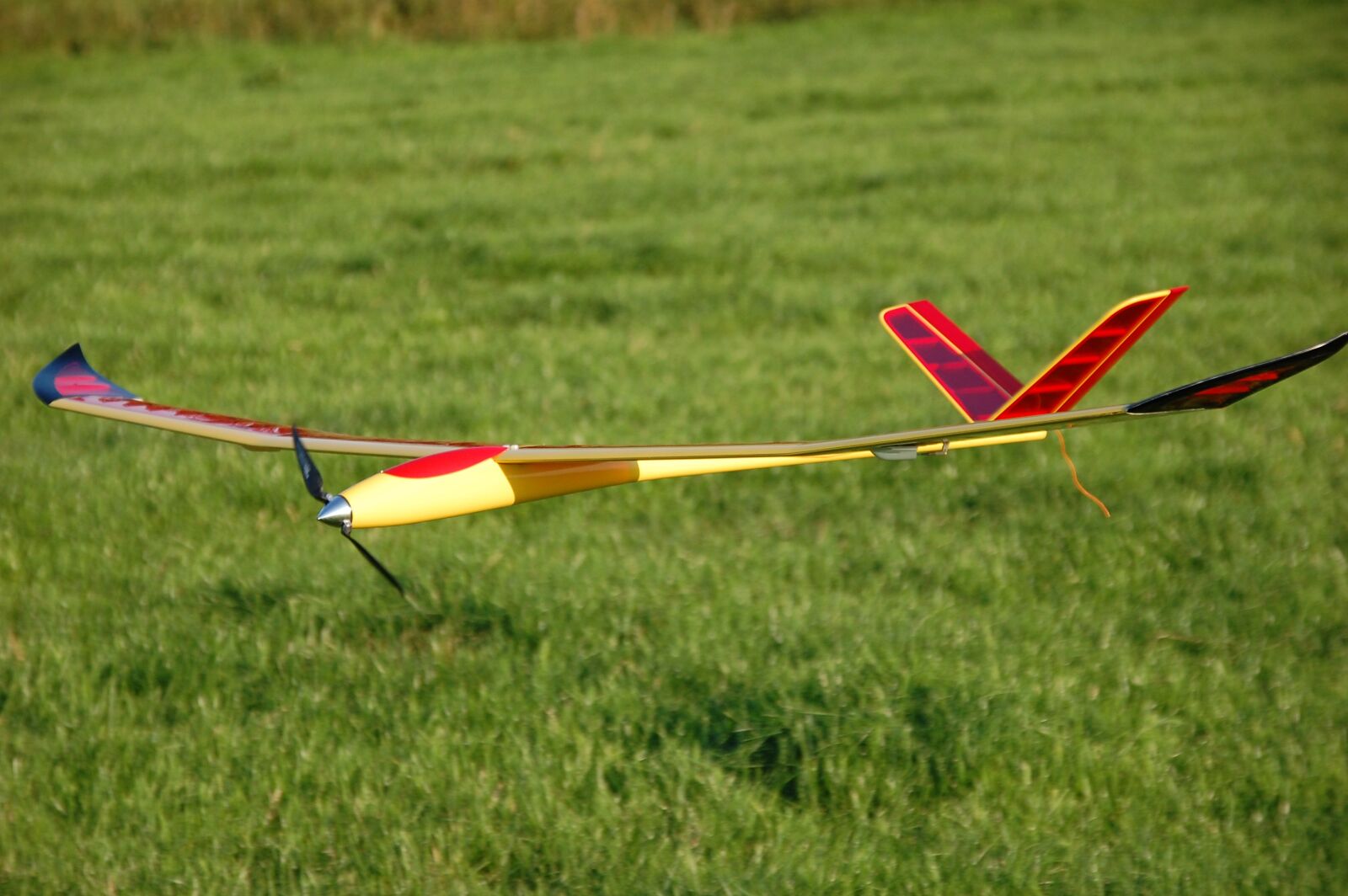 Nikon D40 sample photo. Model airplane, hobby, modelling photography