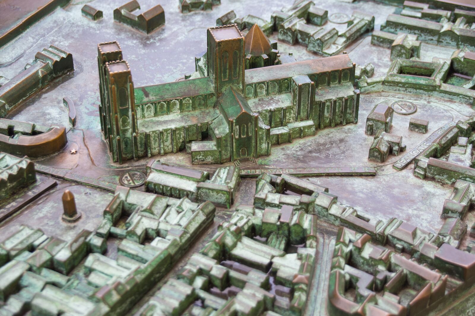 Pentax K-70 sample photo. York, map, 3d photography