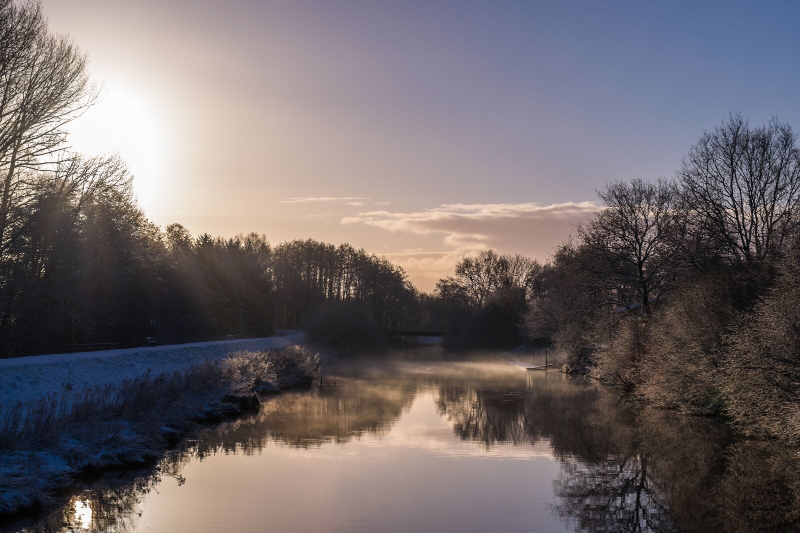 Nikon D5300 sample photo. Sunrise, landscape, snow photography