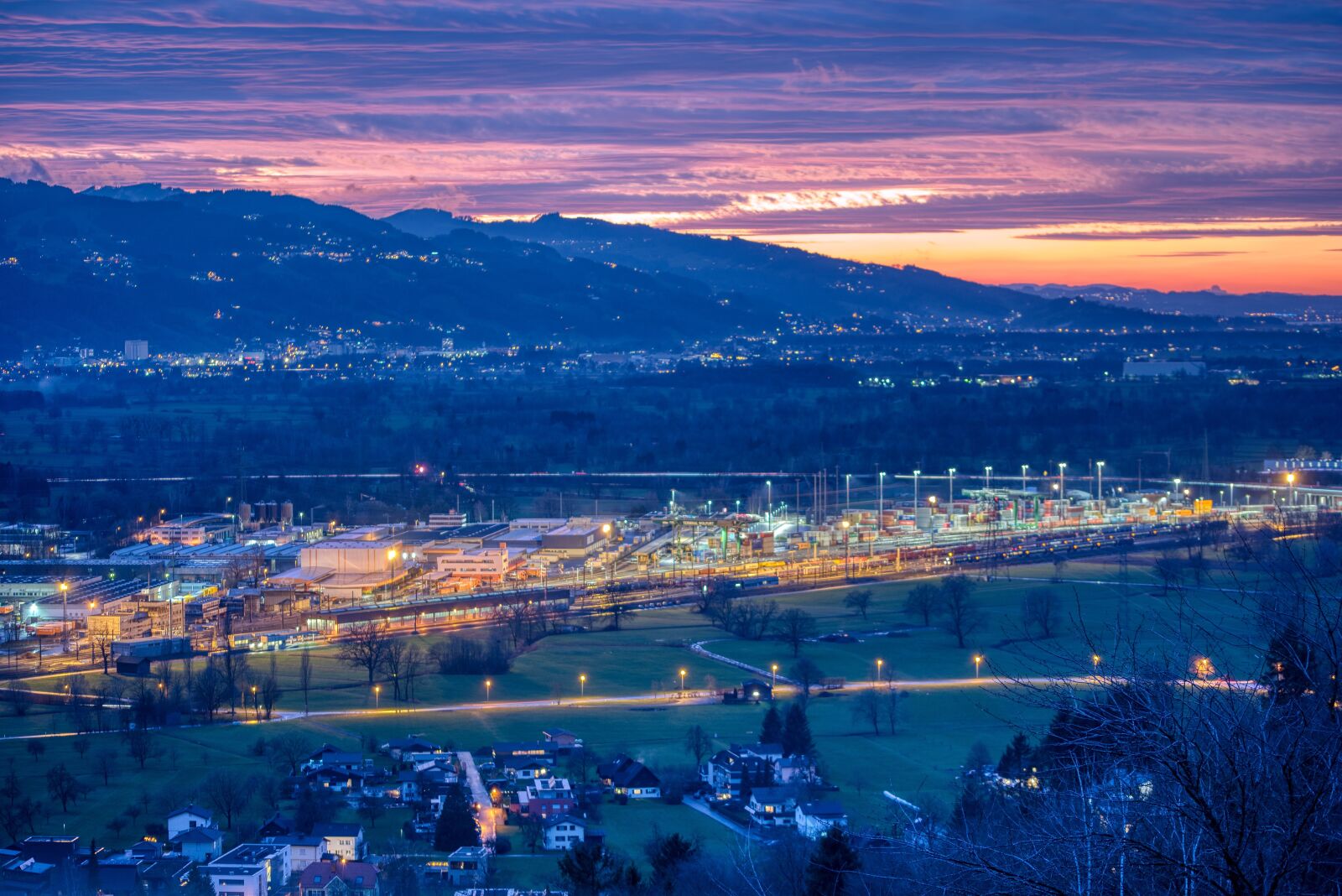 Nikon D750 sample photo. Abendstimmung, sunset, valley photography