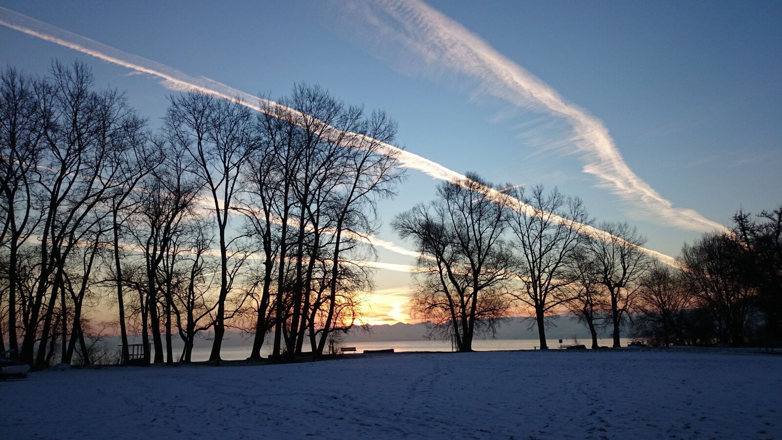 Sony Xperia Z1 Compact sample photo. Morning, snow, sunrise photography