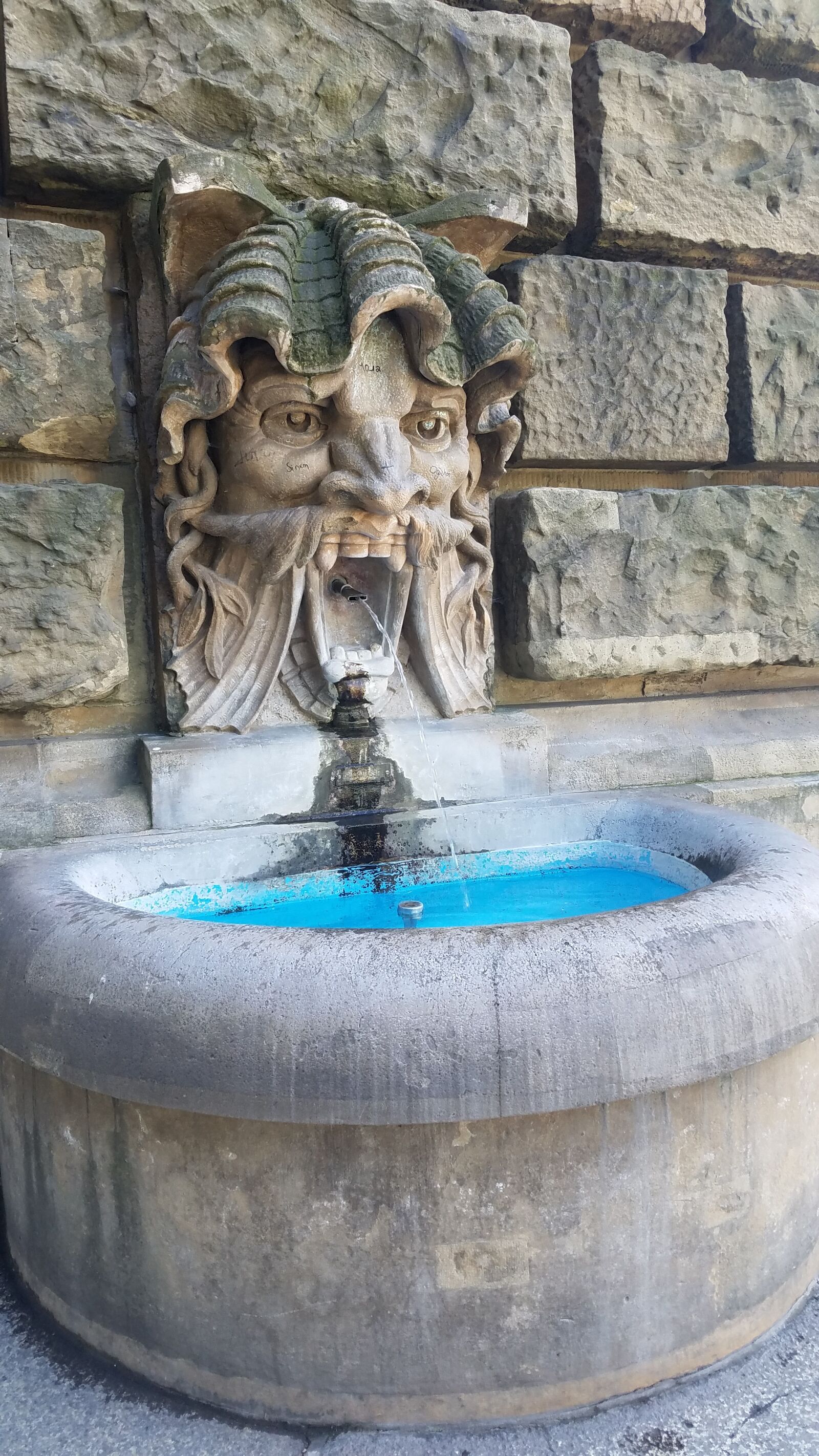 Samsung Galaxy S7 sample photo. Mannheim, germany, fountain photography