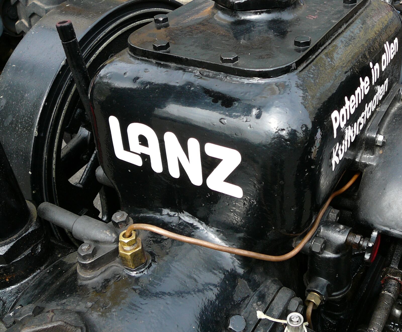 Panasonic DMC-TZ1 sample photo. Lanz, tractors, tractor photography