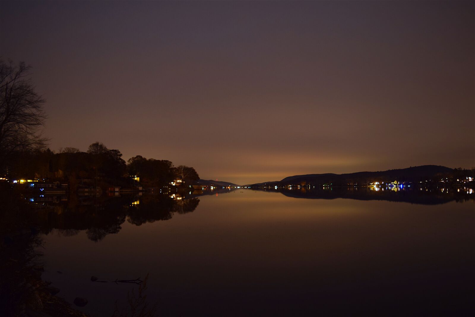 Nikon D3300 sample photo. Night, lake, water photography