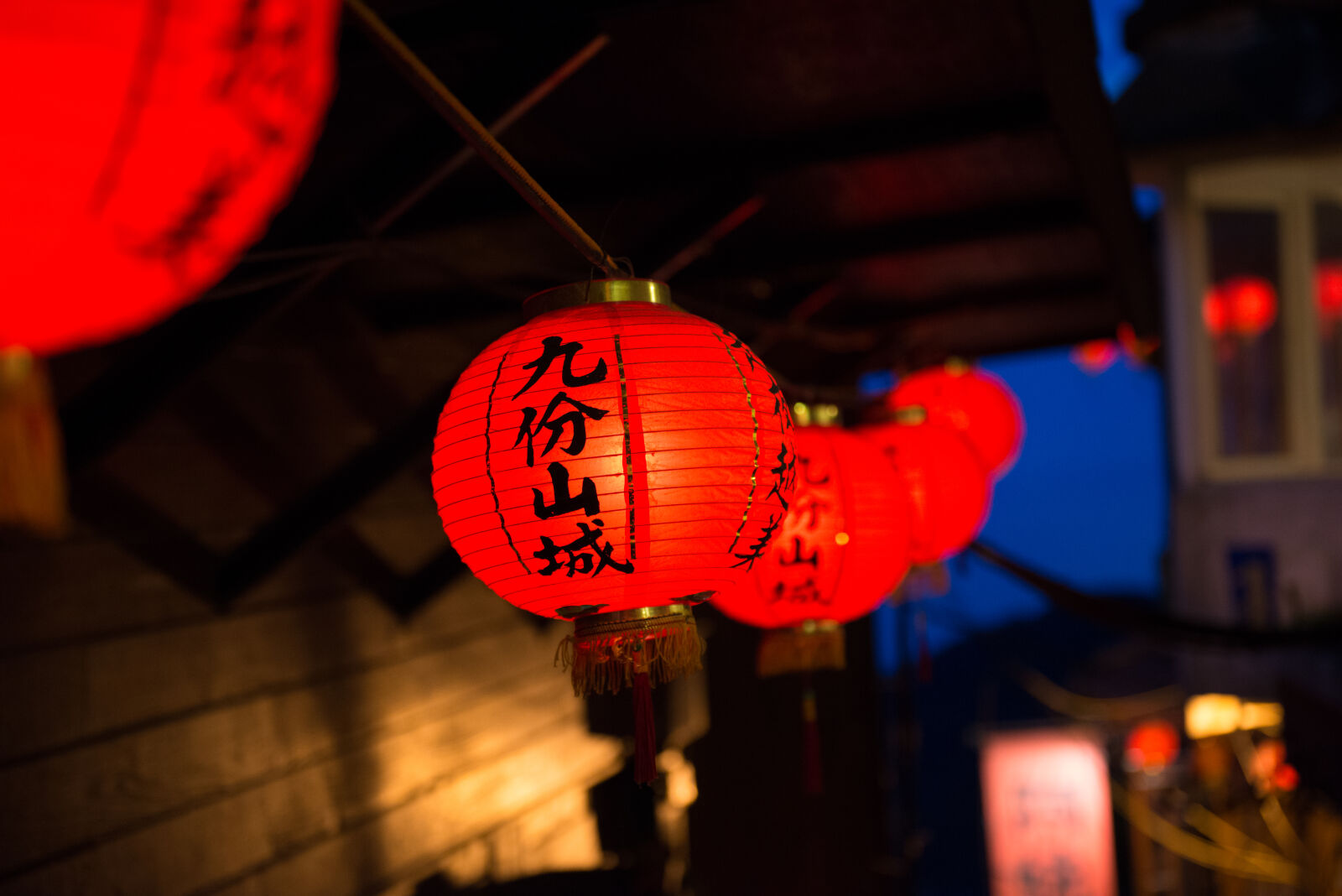 Nikon D800E sample photo. Chinese, lanterns, lantern photography