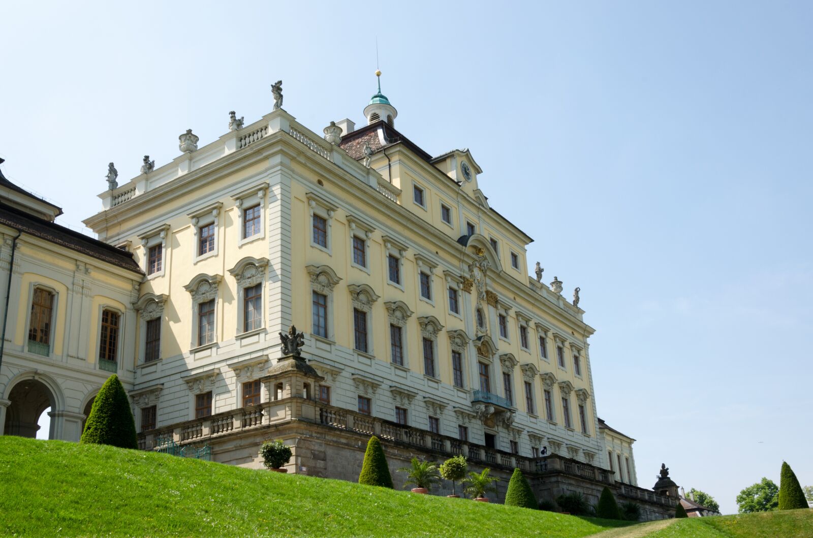Nikon D5100 sample photo. Castle, ludwigsburg germany, baroque photography