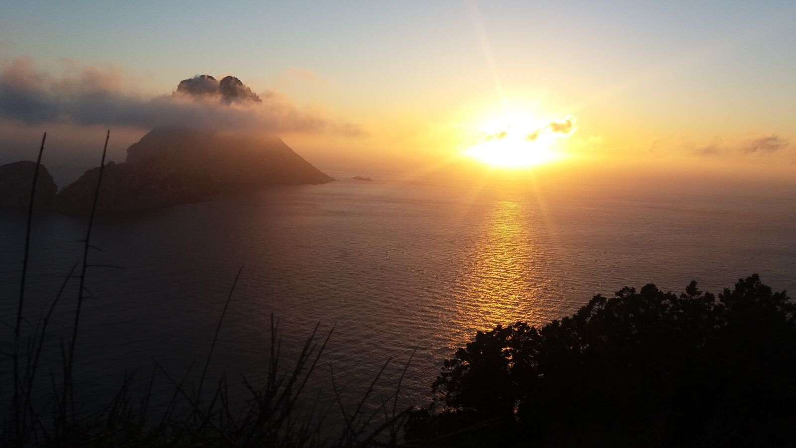 Samsung Galaxy J5 sample photo. Sunset, ibiza, nature photography