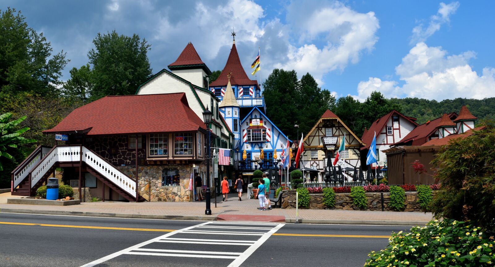 Nikon D3300 sample photo. Helen, georgia, alpine village photography