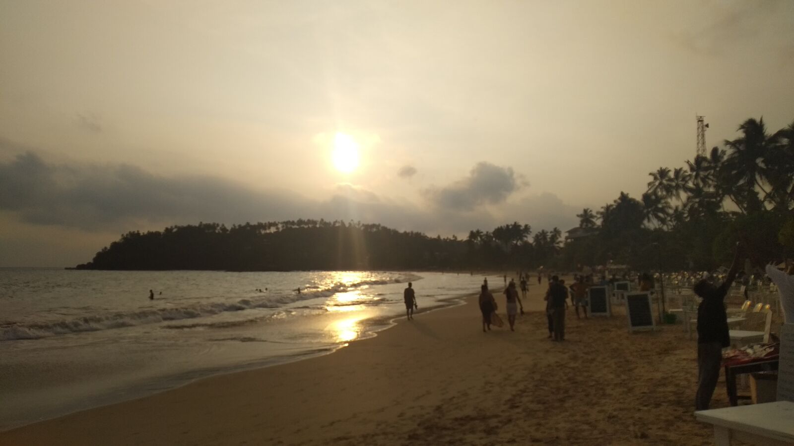 Xiaomi Mi A2 Lite sample photo. Sunset, sri lanka, beach photography