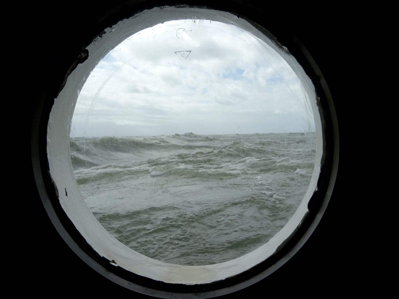 Sony DSC-HX50 sample photo. Porthole, sailing vessel, sea photography
