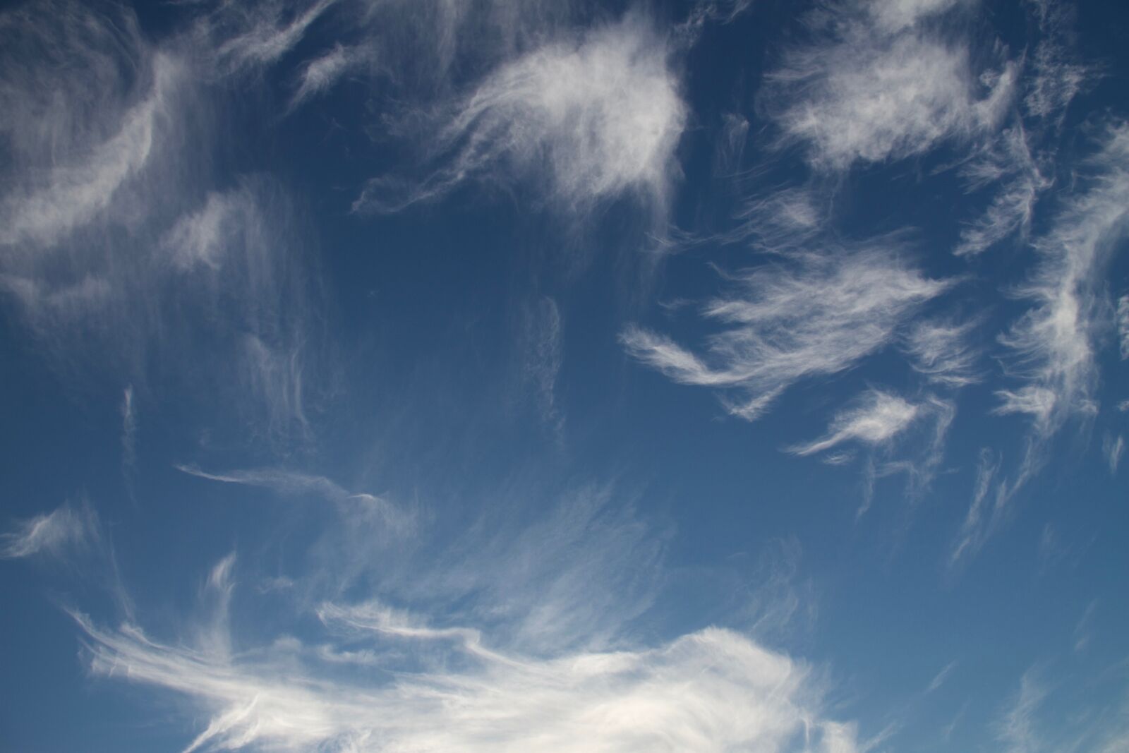 Canon EOS 7D sample photo. Cirrus clouds, clouds, blue photography