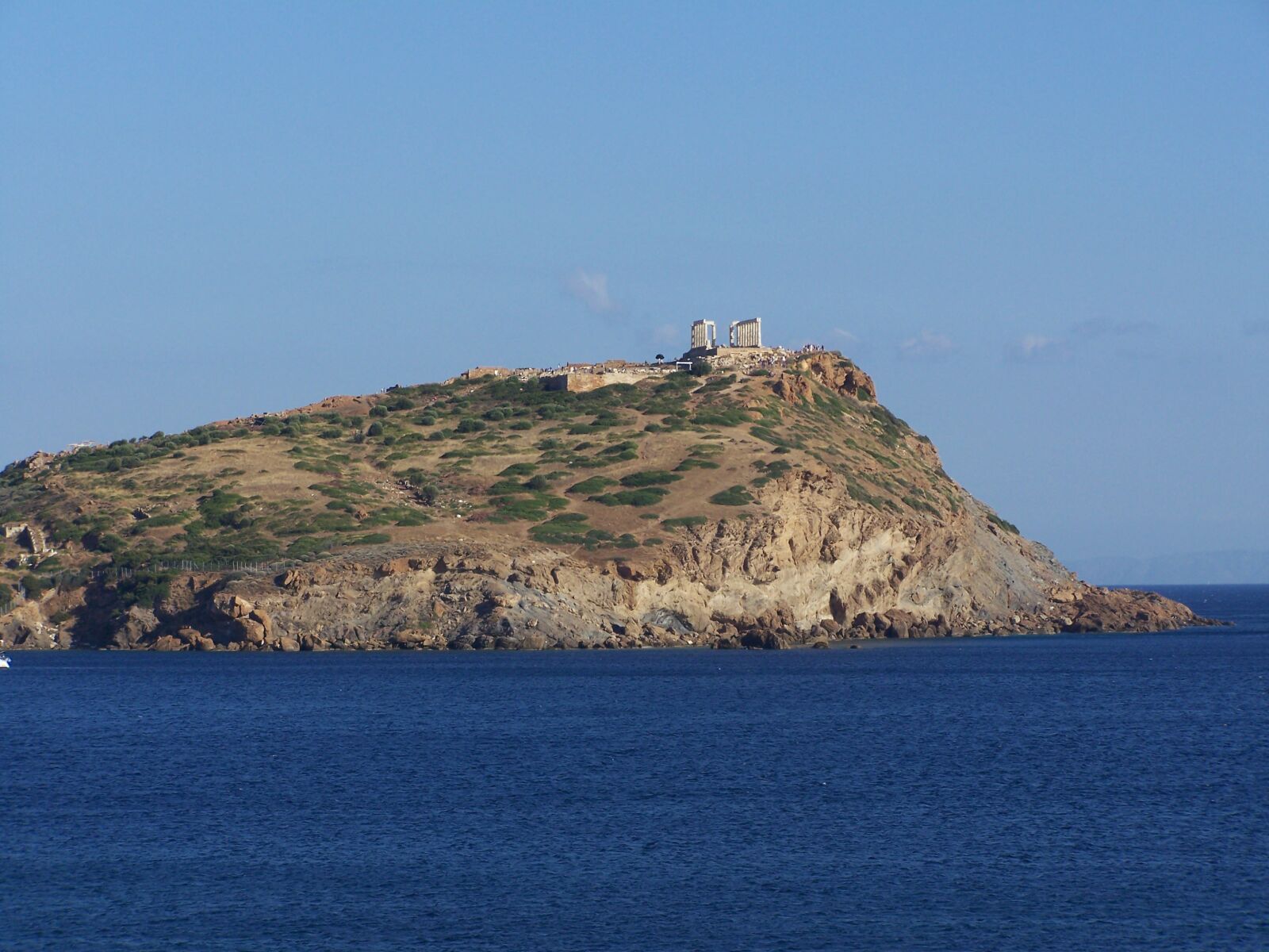 Kodak EASYSHARE Z710 ZOOM DIGITAL CAMERA sample photo. Cape sounion, greece, temple photography