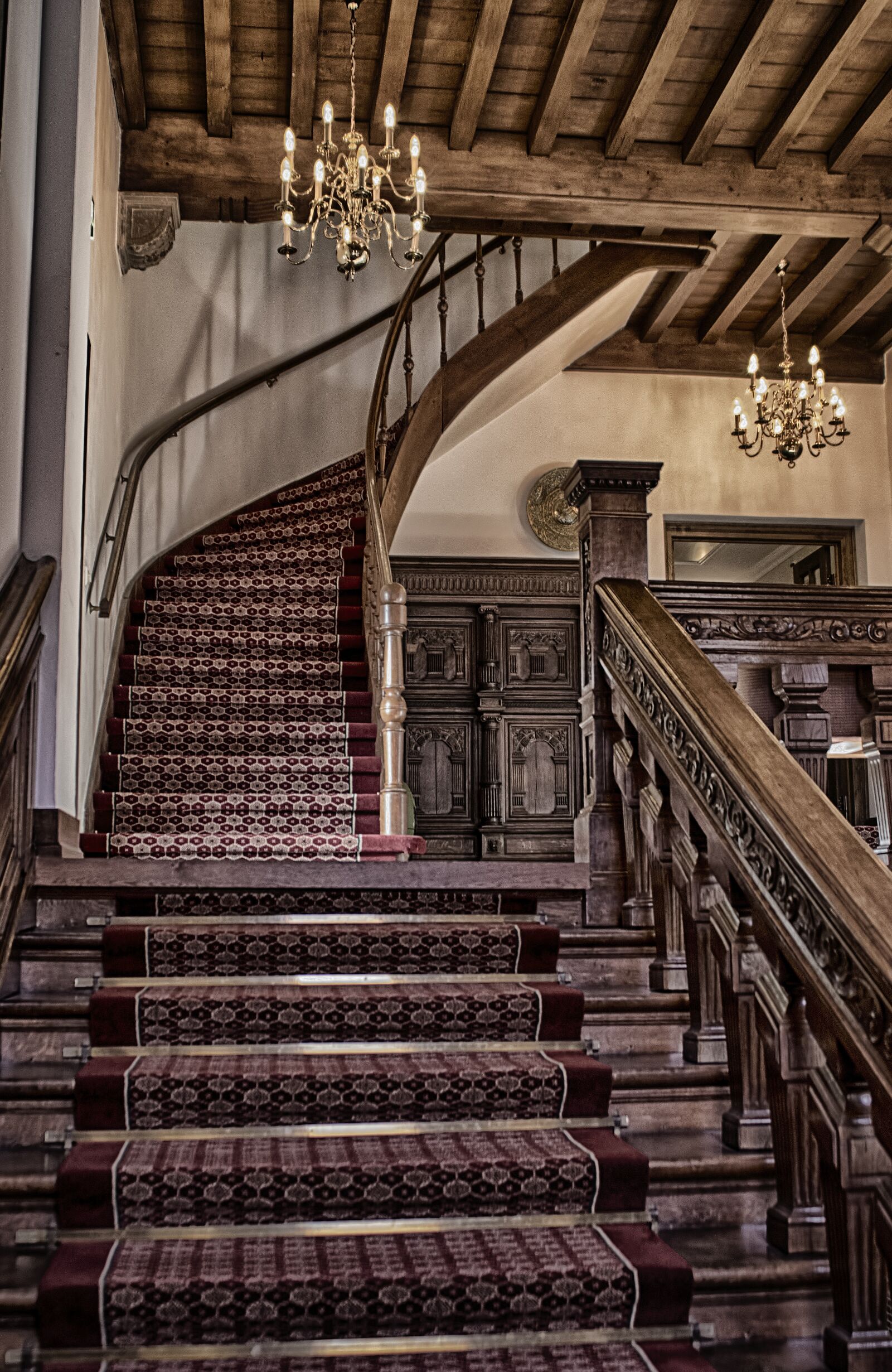 Nikon D7100 sample photo. Scheveningen, trap, hotel photography