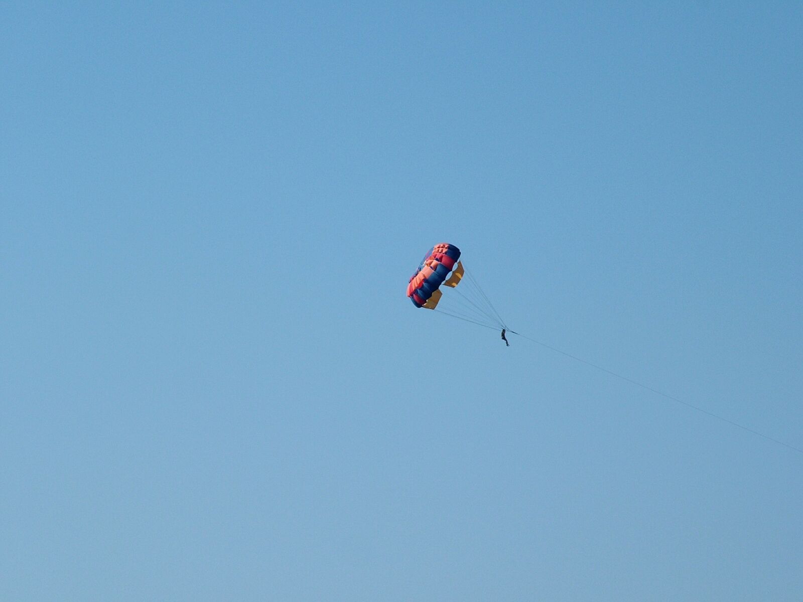 Fujifilm FinePix S7000 sample photo. Parachute, sky, adventure photography