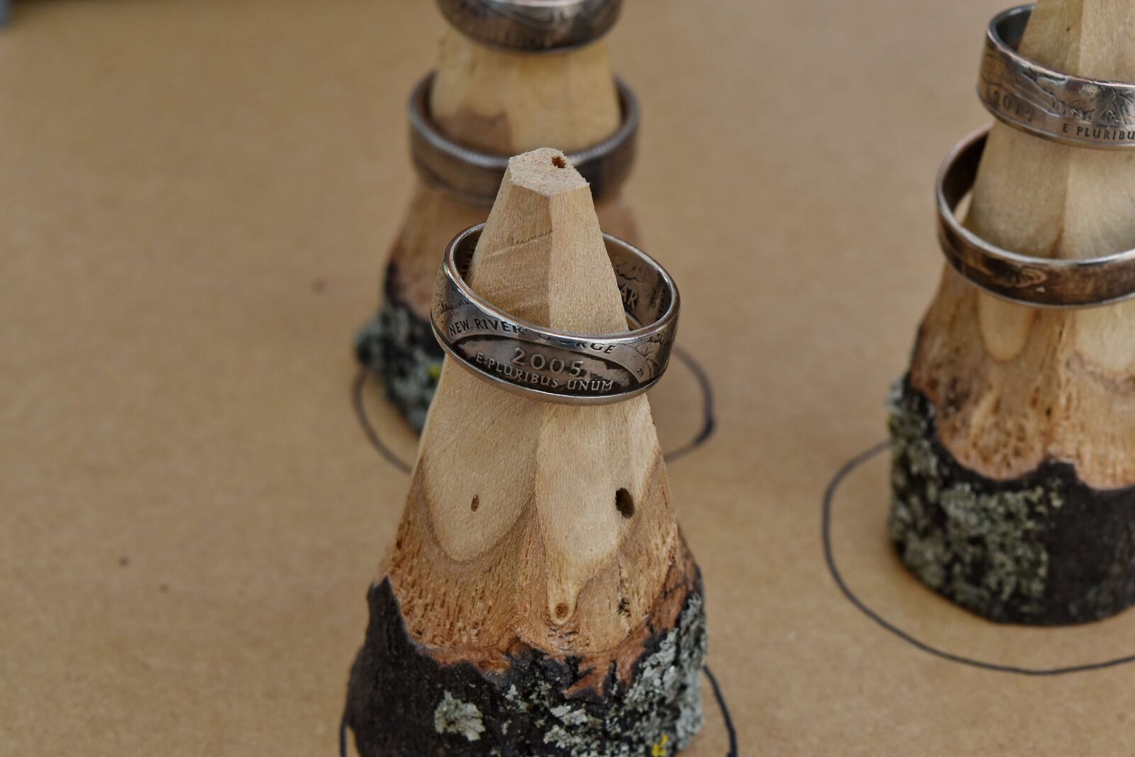 Nikon D5500 sample photo. Metal, rings, wood, traditional photography