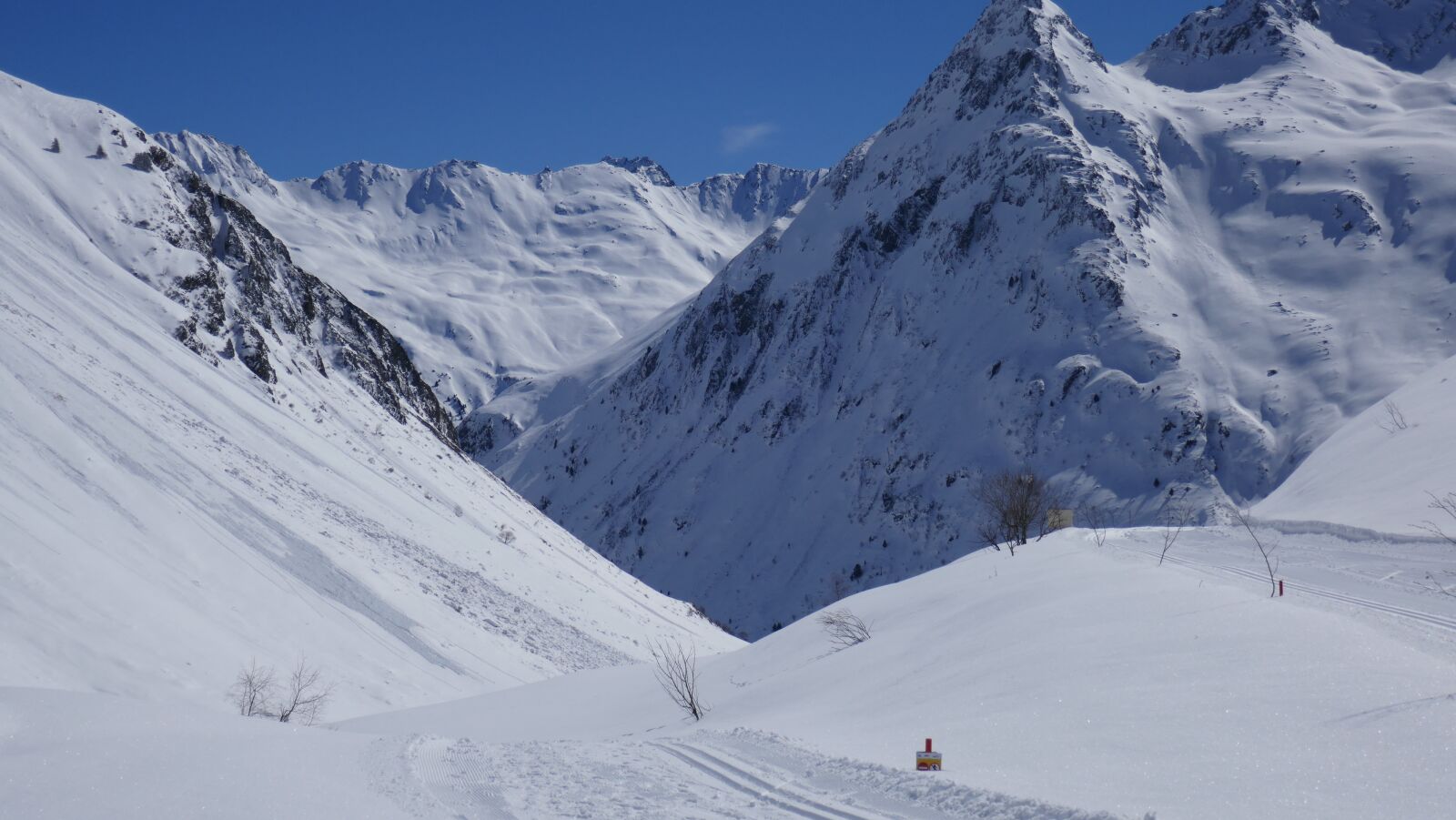 Panasonic DMC-TZ101 sample photo. Snow, mountain, winter photography