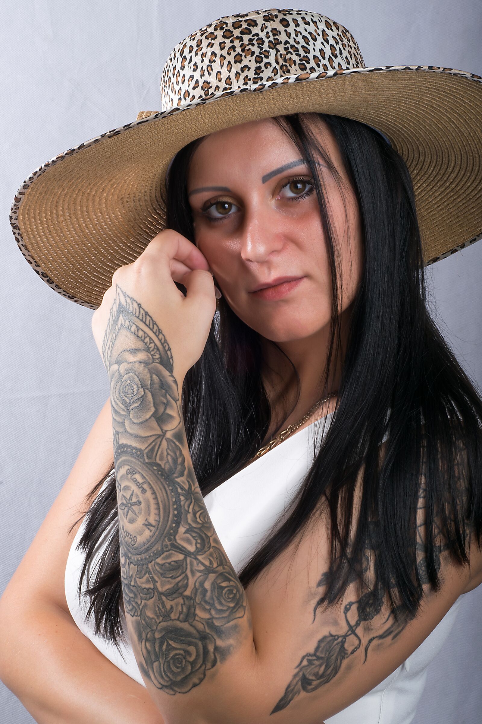 Nikon D5300 sample photo. Girl, woman, hat photography
