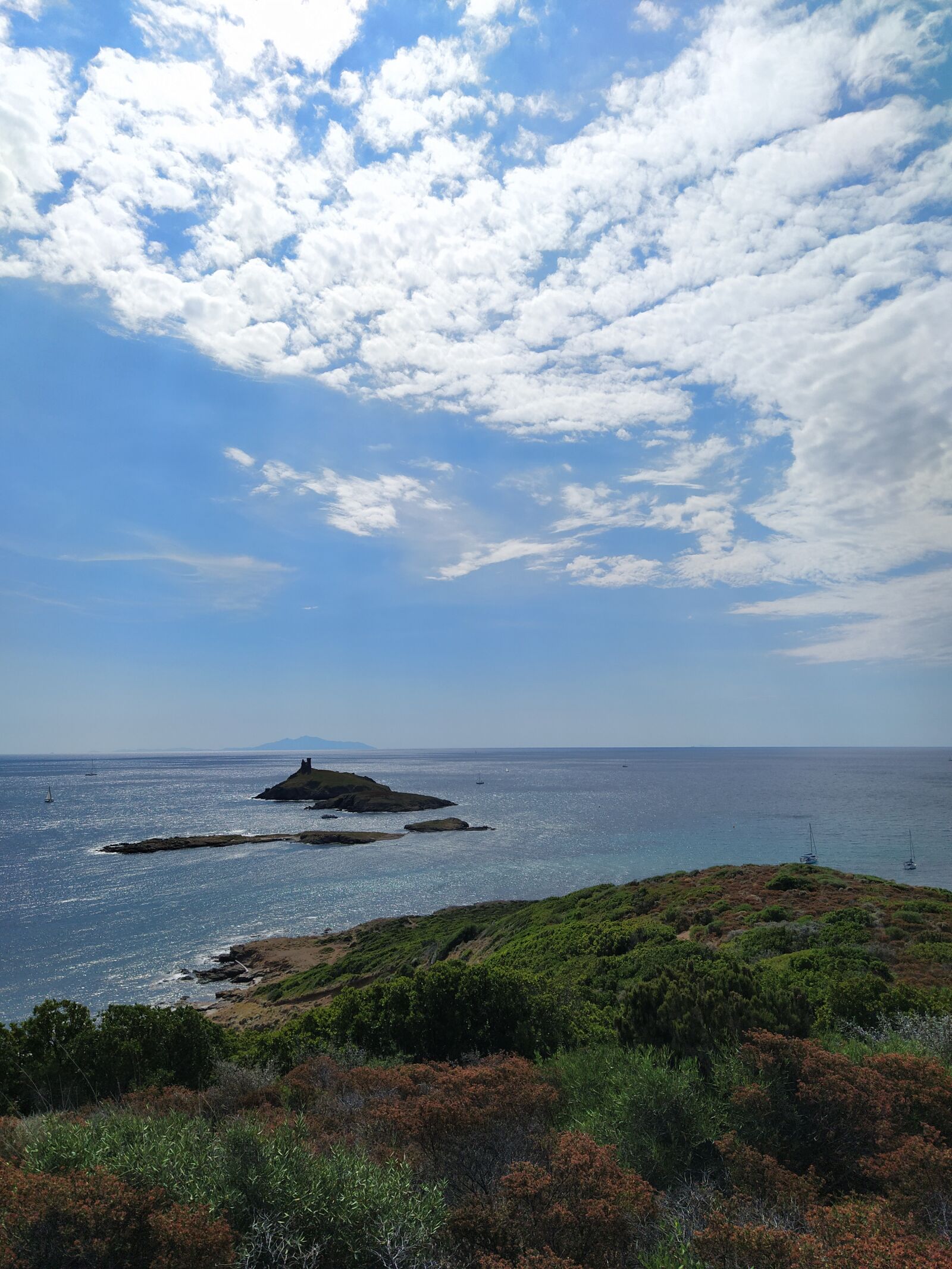 Xiaomi Mi A3 sample photo. Corsican, cap corse, finacchiarola photography