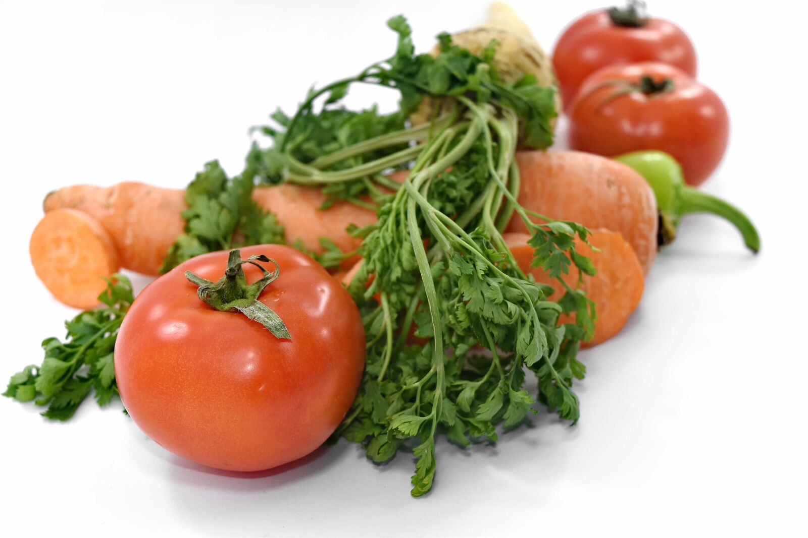 Nikon D5500 sample photo. Carrot, celery, fresh, organic photography