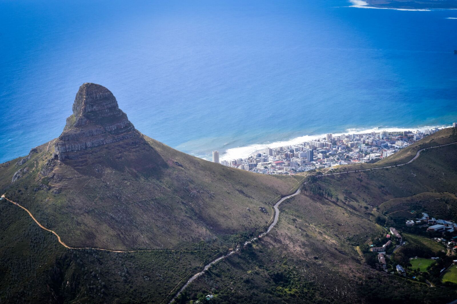 Nikon D5500 sample photo. South africa, table mountain photography